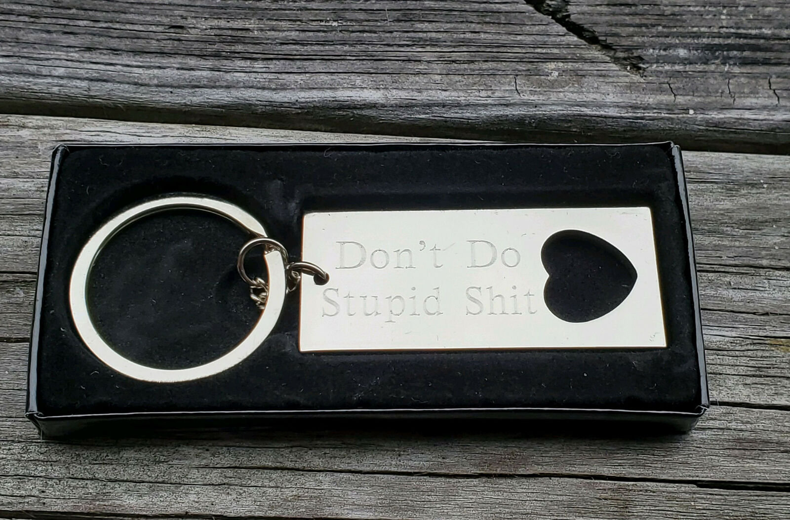 Don't do Stupid Shit Keyring - Funny Keychain from Mom – Legacy