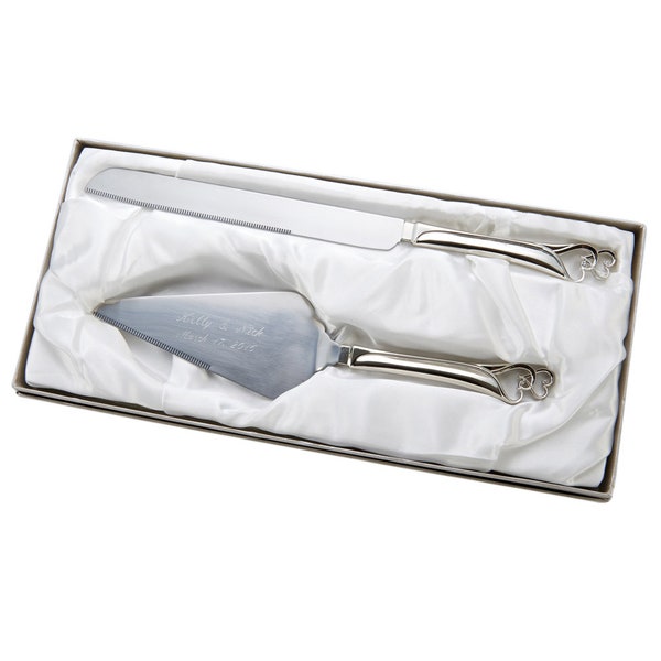 Cake and Knife Set Etsy