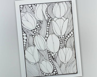 Tarjeta De Felicitación De Perdiz (Partridge) 5x7 – Diseño De Aves Para Cualquier Ocasión – Hecho Sin Marca