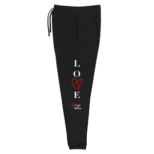 LOVE Unisex Joggers