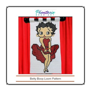Betty Boop - Loom Pattern