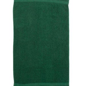 Embroidered Hot Tub Towel, Custom Name, Poolside Gift Green