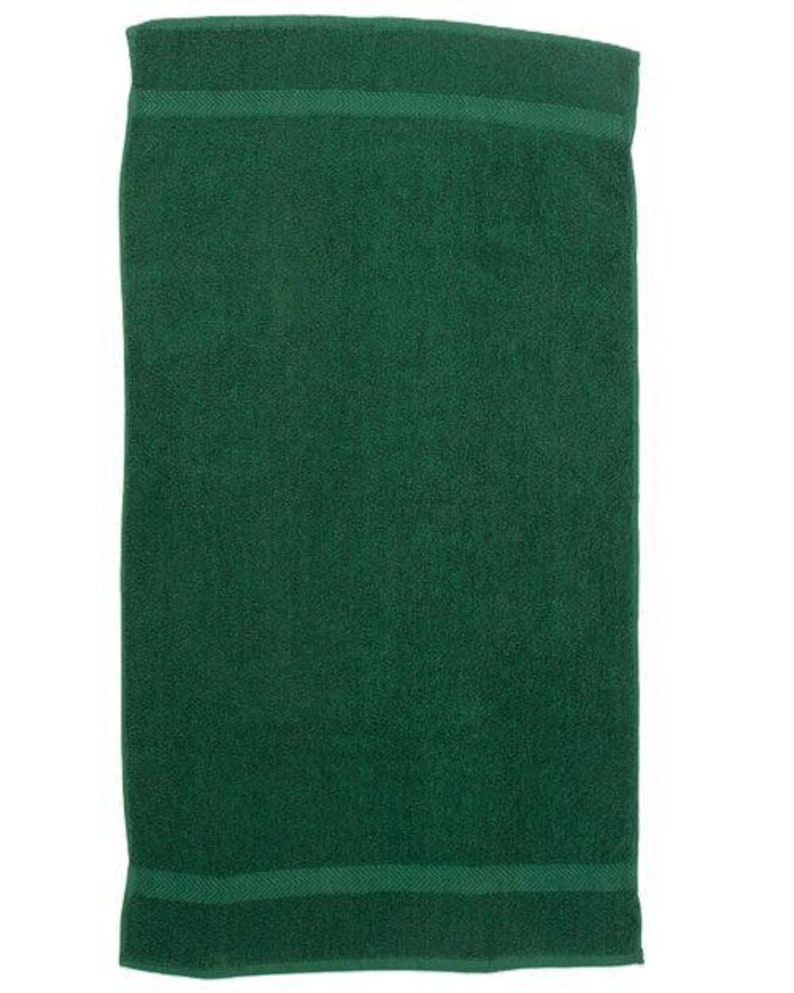 Embroidered Hot Tub Towel, Custom Name, Poolside Gift Green