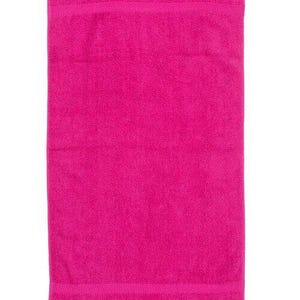 Embroidered Hot Tub Towel, Custom Name, Poolside Gift Hot Pink