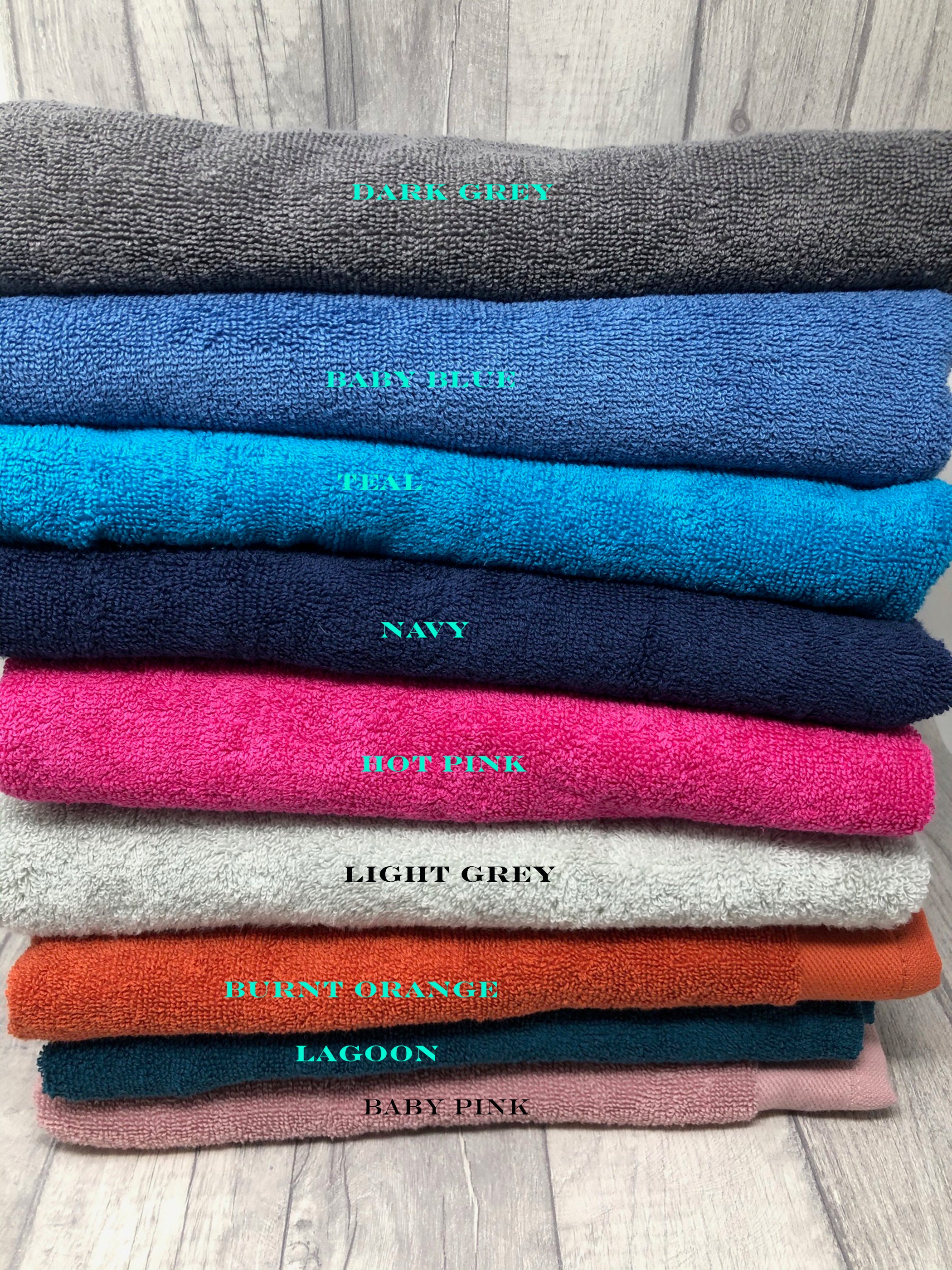Personalised Hot Tub Towel, Embroidered Hot Tub Design, Custom Name Towel,  Pool Party Towel, Hot Tub Towel With Name, Ideal for Gifts 