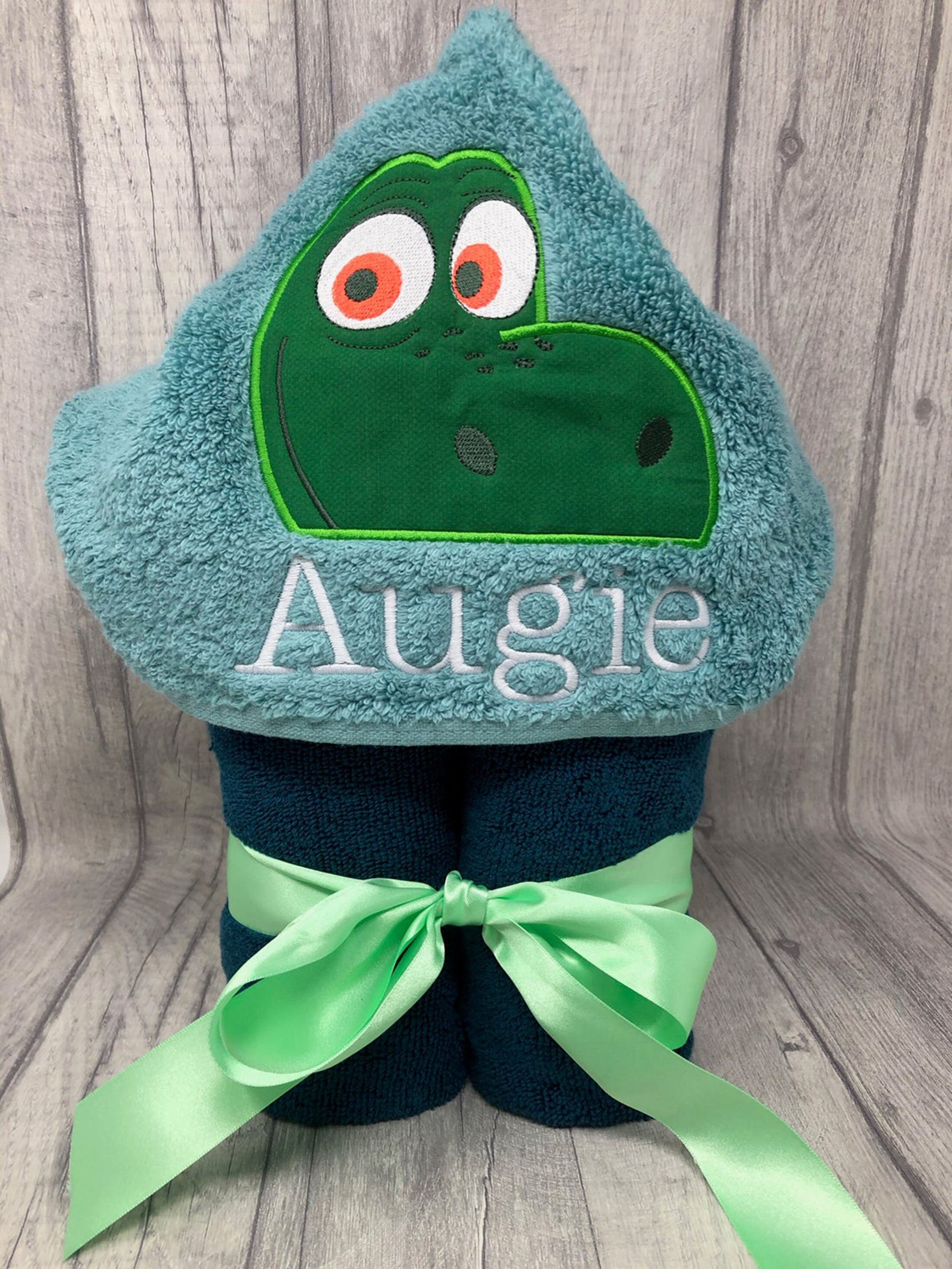 Hooded Towel - Bath Beach Towel With Hood For Kids - Custom Name