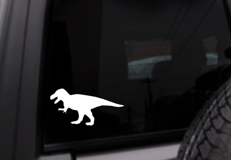T-Rex T Rex Tyrannosaurus Dinosaur Decal Sticker For Car Truck - Foto 8