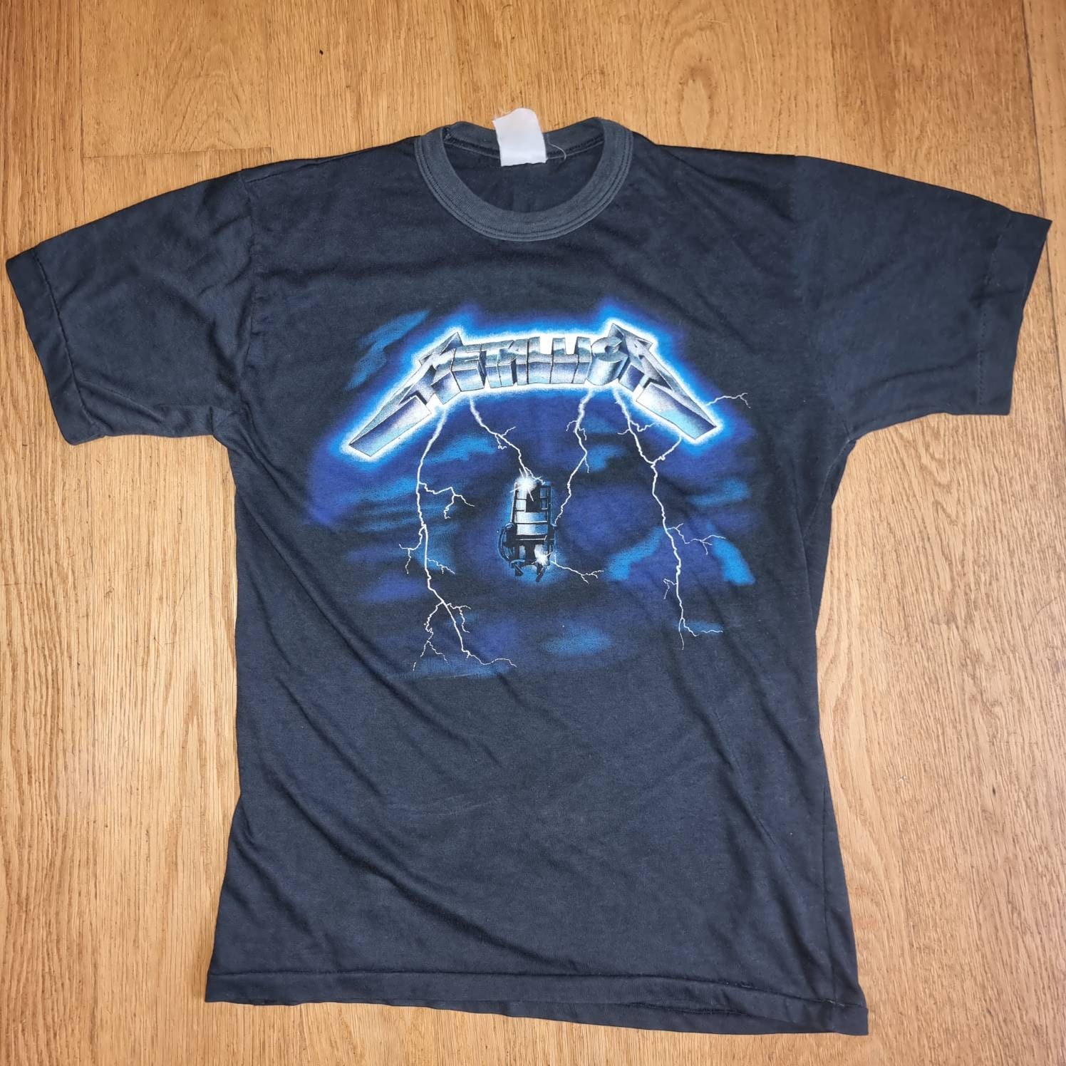 Metallica Ride the Lightning Tour Tee - Lansky Bros.