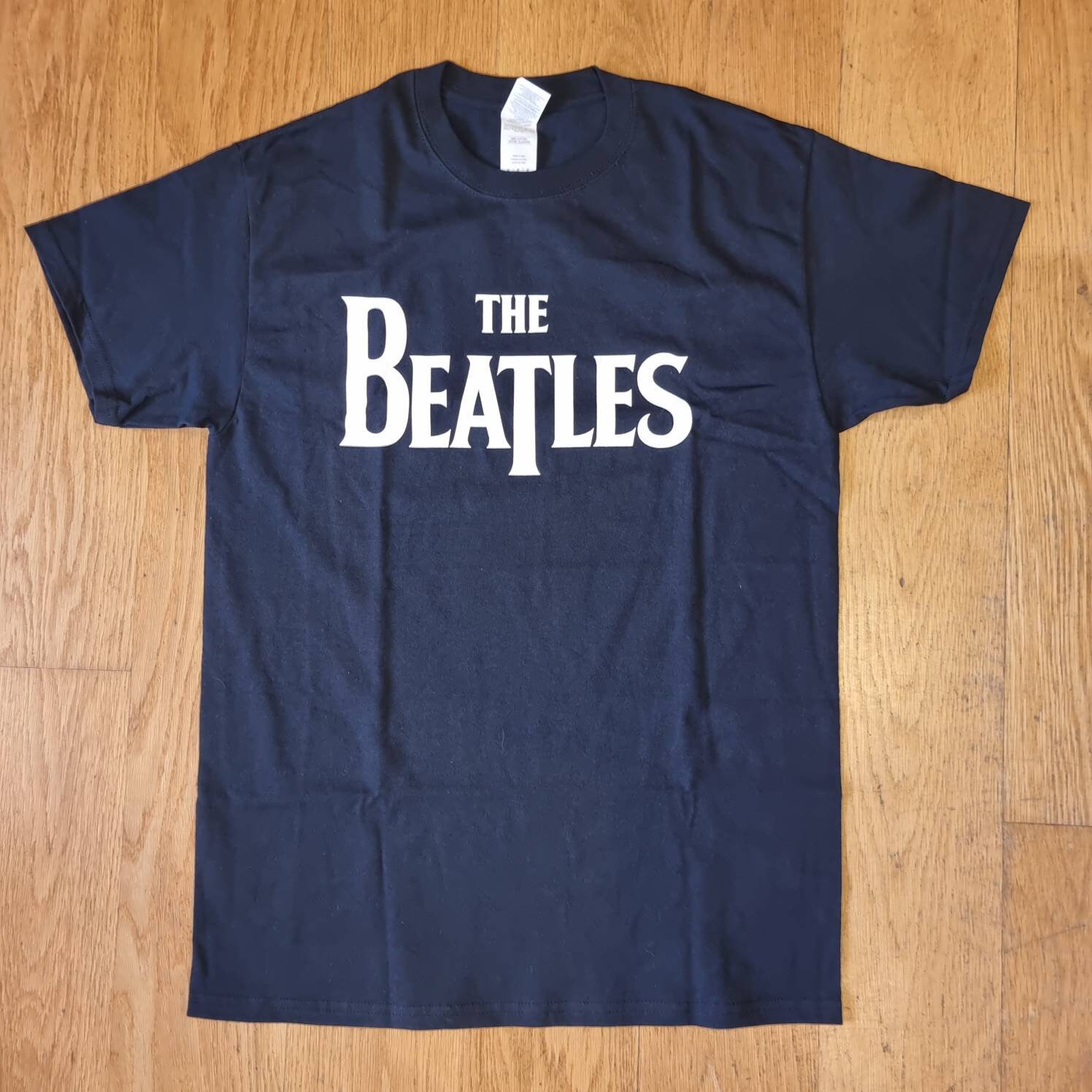 masser krog Venlighed The Beatles Logo Black Deadstock T-shirt Classic Rock and Roll - Etsy
