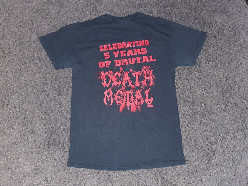 Las Vegas Death Fest 5 Vintage T Shirt 2013 Death Metal - Etsy