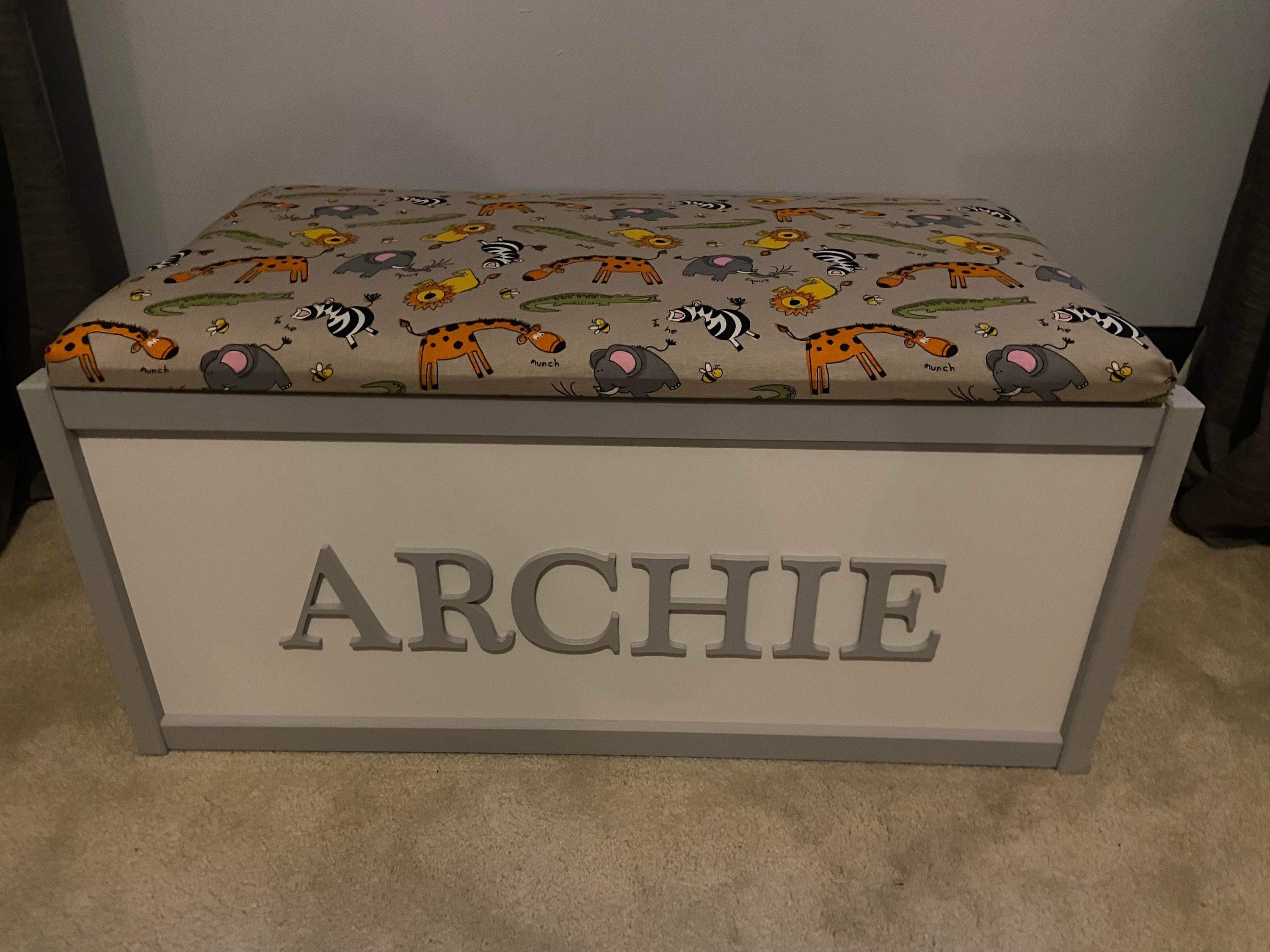 personalised toy box safest on 