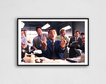 Wolf Of Wall Street Etsy