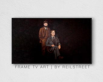 Samsung The Frame Tv Art, DWIGHT & MOSE Painting, The Office, Digital Download