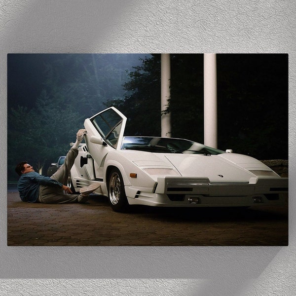 WOLF Of WALL STREET Lambo Canvas Wrap