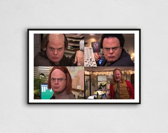 DWIGHT'S Wigs - The Office Poster 11x17 Inches