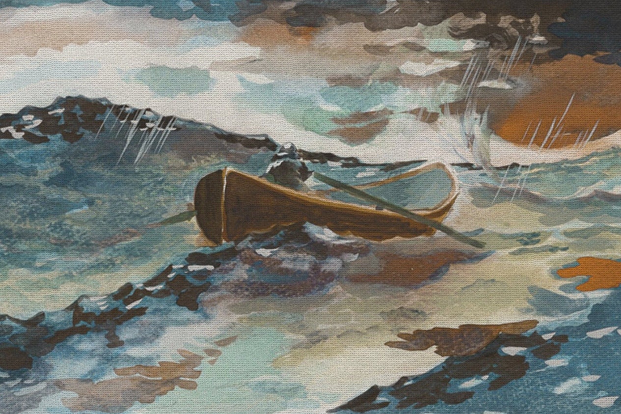 GOOD WILL HUNTING Rowboat Painting Canvas Wrap Etsy UK