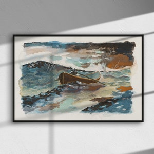 GOOD WILL HUNTING Rowboat Painting Poster, Iconic Movie Print image 2