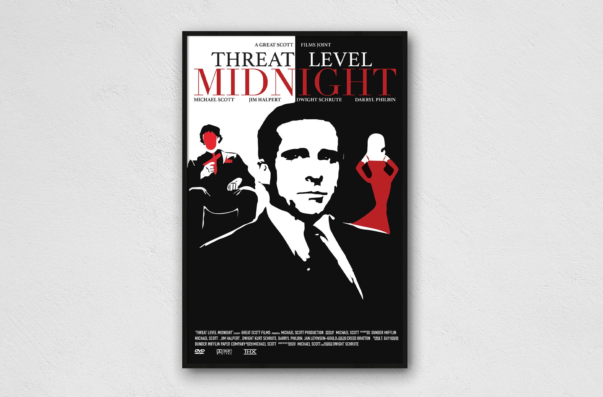 Threat Level Midnight Poster - Etsy