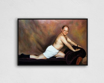 GEORGE COSTANZA SEINFELD Painting Poster