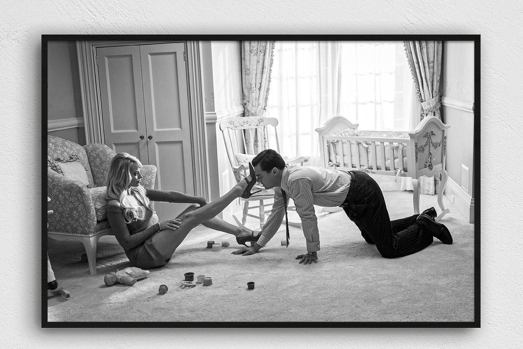 WOLF of WALL STREET Playroom Black & White Poster - Etsy Canada