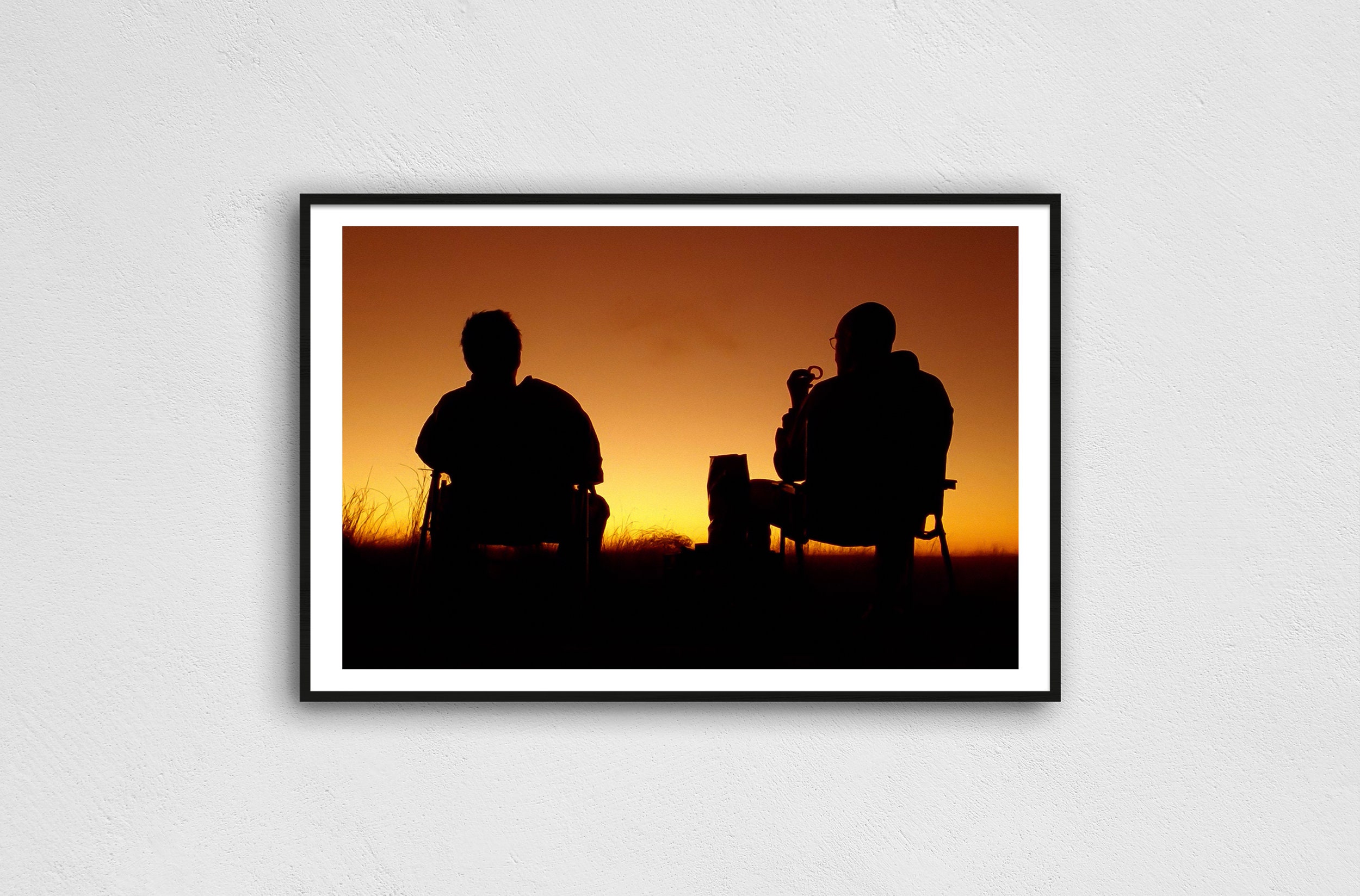 Póster de la puesta de sol de WALTER Y JESSE, arte de pared, decoración de  pared, impresión - Etsy México, image size:2500x1647