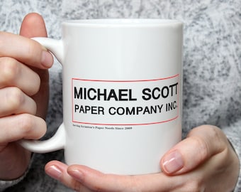 MICHAEL SCOTT PAPER Company Inc Coffee Mug - The Office
