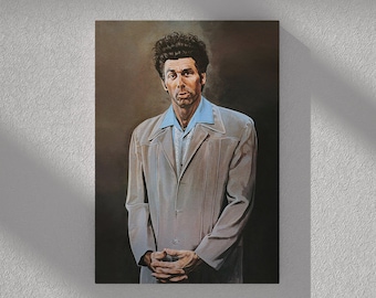 COSMO KRAMER SEINFELD Painting Canvas Wrap