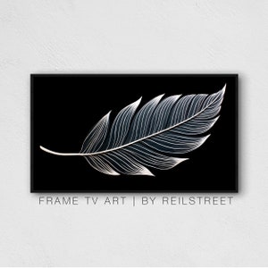 Samsung The Frame Tv Art, Gentle Leaf Cascade, download digital, impressão digital, LG Tv Art