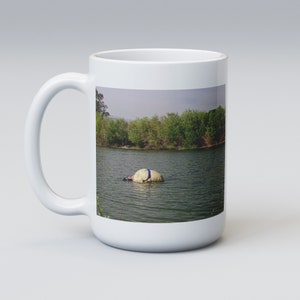 Andy Bernard Floating Away Sumo Suit Mug - The Office