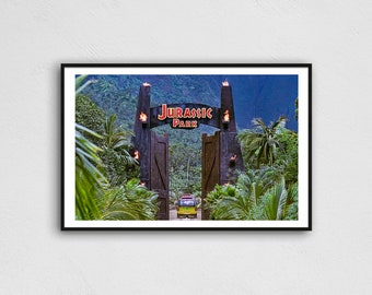 JURASSIC PARK Gate Poster 11x17 Inches