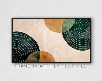 Samsung The Frame Tv Art, Desert Moon Painting 02, Digital Download, Digital Print, LG Tv Art