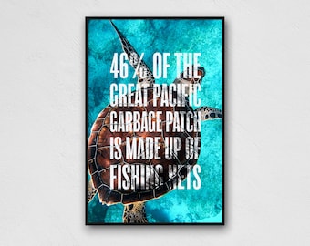 Great Pacific Garbage Patch Digital Download, Digital Print, Printable Quote