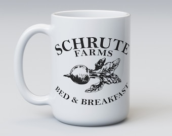 SCRUTE FARMS Coffee Mug - The Office Dwight