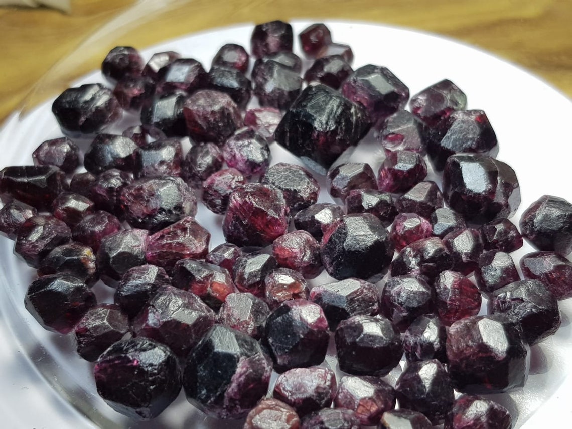 Red Blood Crystal Fully Terminated Rough Etsy