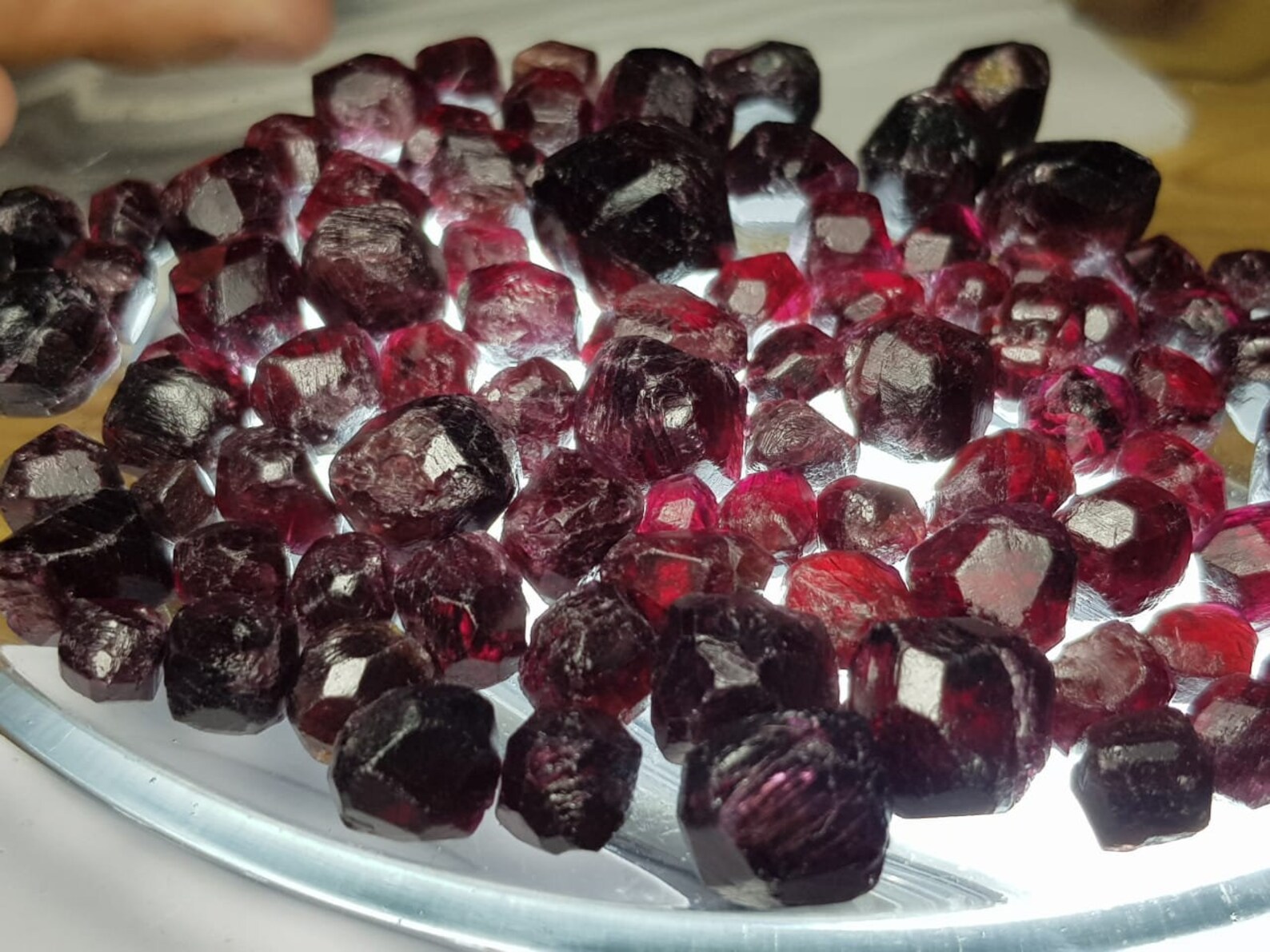 Red Blood Crystal Fully Terminated Rough Etsy