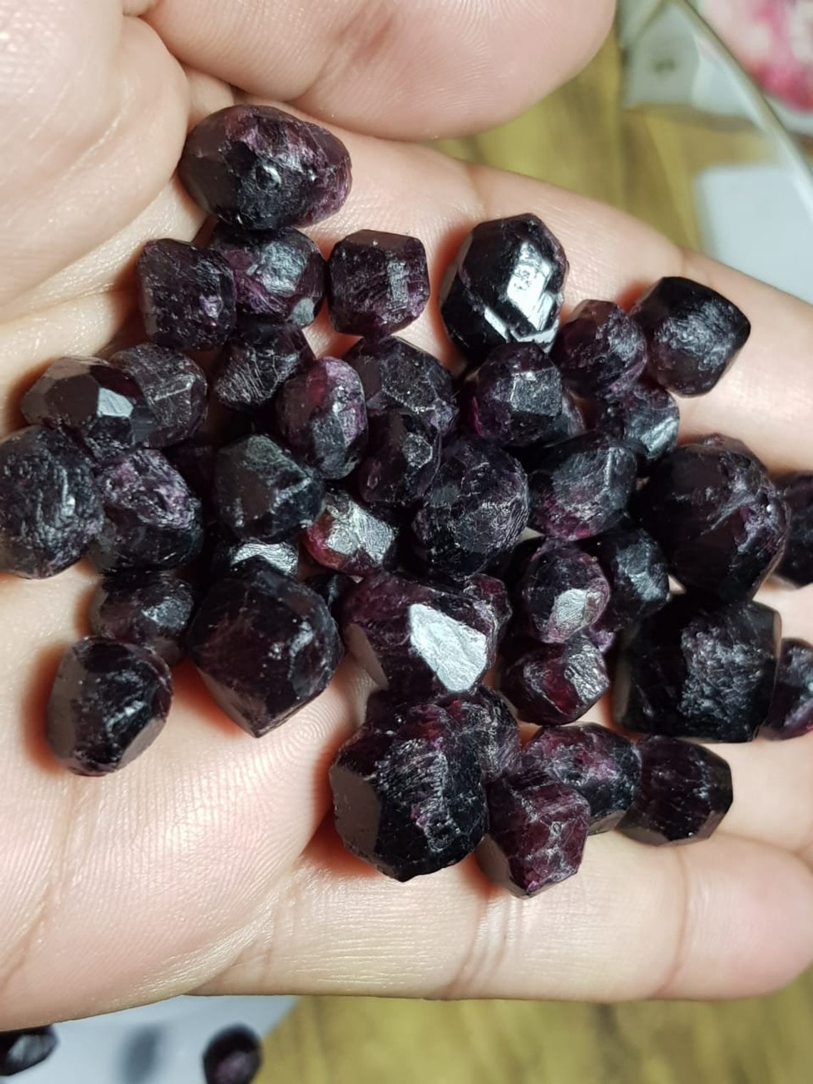 Red Blood Crystal Fully Terminated Rough Etsy