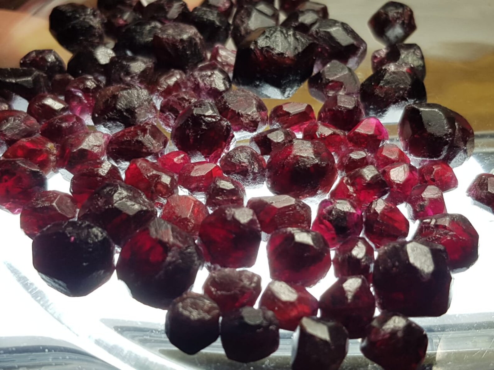 Red Blood Crystal Fully Terminated Rough Etsy