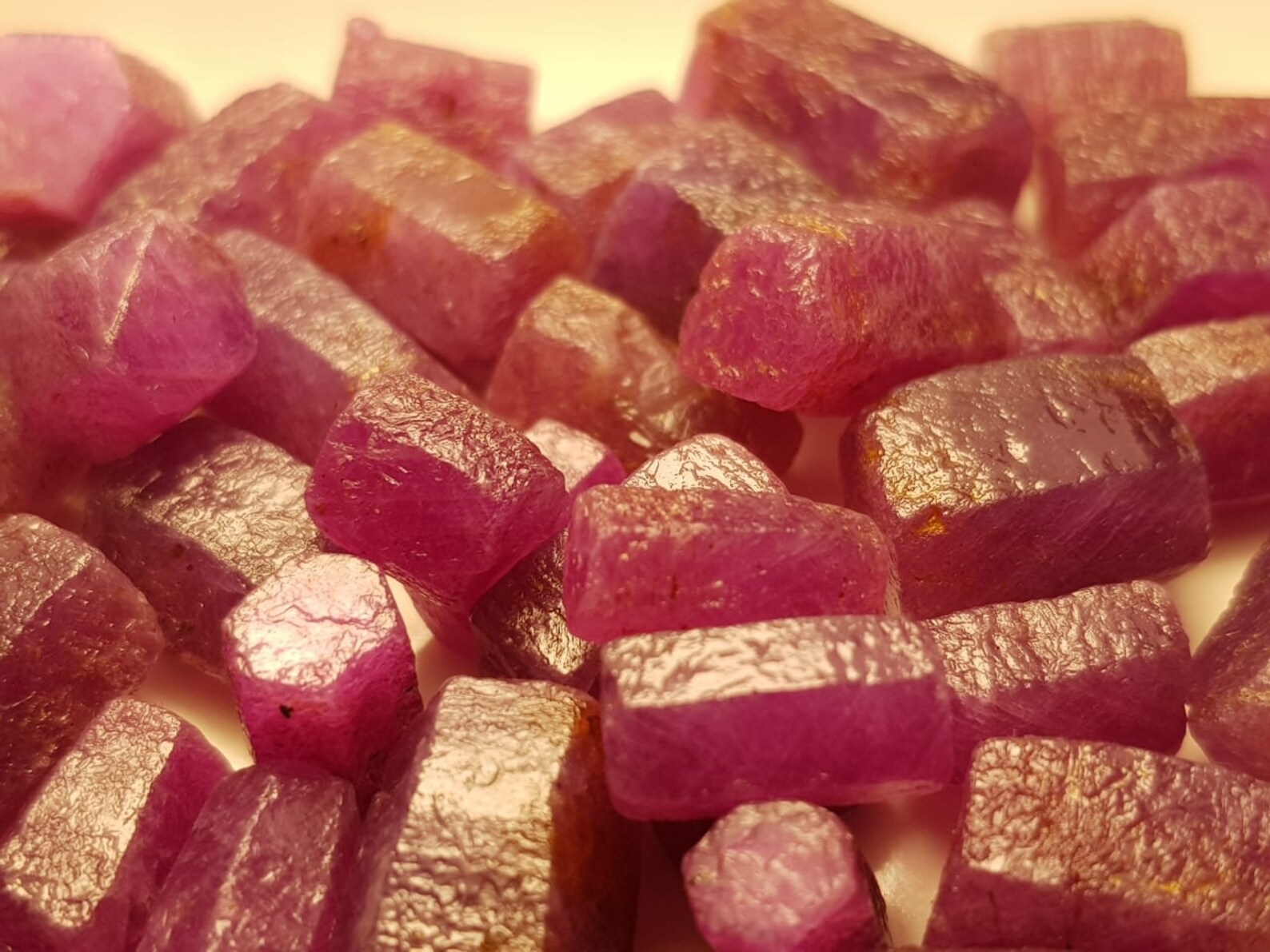 Rough Ruby Crystals Lot Raw Ruby Crystals Pink Ruby Crystal Etsy UK