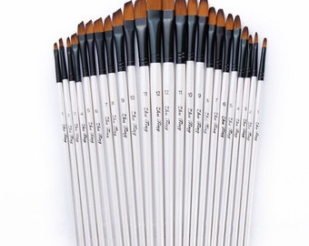 Ensemble de pinceaux pour la peinture 12 pcs