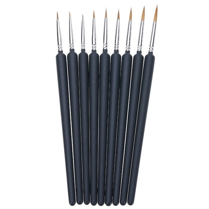 Brush Set For Painting 9 pcs