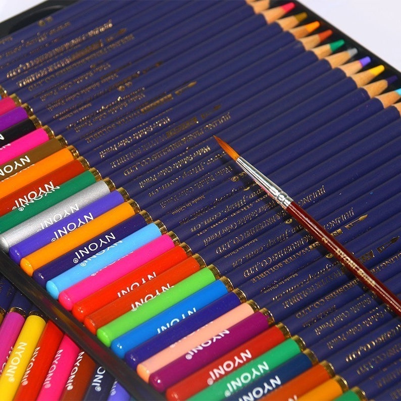 NYONI Watercolor Pencils Set Etsy