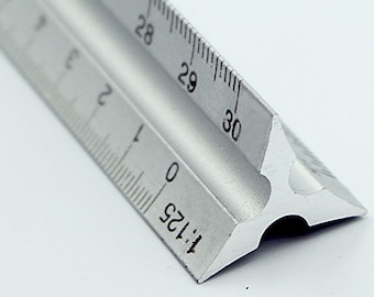 Aluminium Alloy Scale Ruler 300mm for Architects