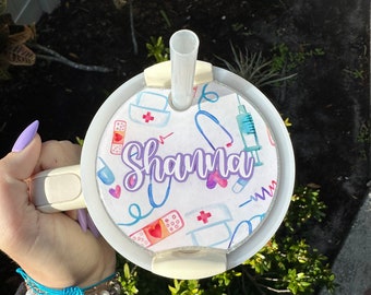 Nurse Stanley topper, tumbler topper