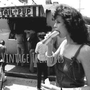 Sigourney Weaver Eating Hot Dog in LA