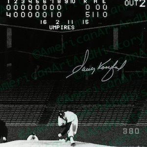 Sandy Koufax No Hits the NY Mets
