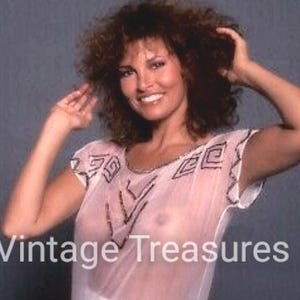 Raquel Welch in See Through Shirt