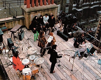 The Beatles Rooftop Concert - An Aerial View