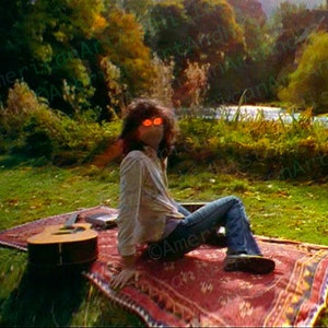 Jimmy Page at his Lake