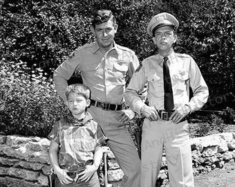 Andy Griffith mit Barney und Opie