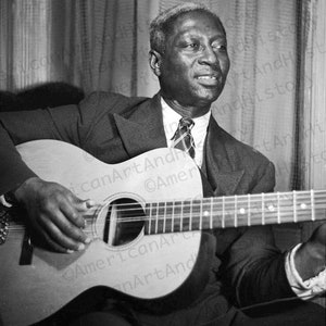 Lead Belly in action